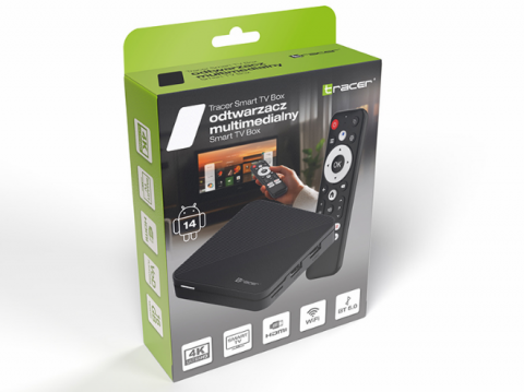 Išmanusis TV priedėlis TV BOX 4K 2GB 16GB Tracer